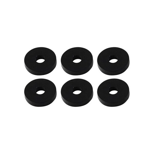 Ldr Industries 1/4m 17/32 in. Flat Bibb Faucet Washers 6/Crd